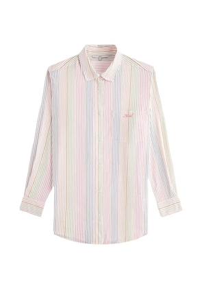 KITH Ora II seersucker shirt - White