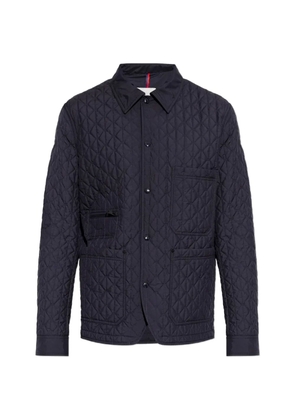 Moncler Theoline diamond-quilted jacket - Blue