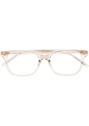 Saint Laurent Eyewear SL M110 square-frame glasses - Neutrals