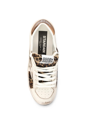 Golden Goose Stardan leopard-print sneakers - Neutrals