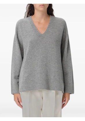 Emporio Armani V-neck cashmere sweater - Grey