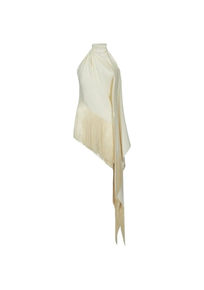 Taller Marmo Atlas fringed blouse - White