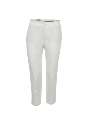 Loro Piana Pre-Owned belt-loop trousers - White