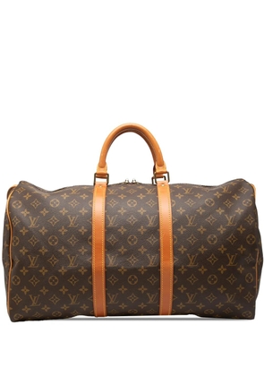 Louis Vuitton Pre-Owned 1987 Monogram Keepall 50 travel bag - Brown