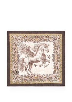 ETRO Pegasus paisley-print pocket square - Neutrals