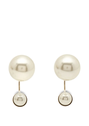 Christian Dior Pre-Owned Tribales faux-pearl earrings - Gold