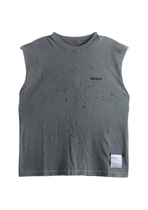 Satisfy MothTech™ distressed vest - Black