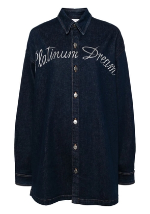 Stella McCartney x Sorayama Platinum Dream denim shirt - Blue