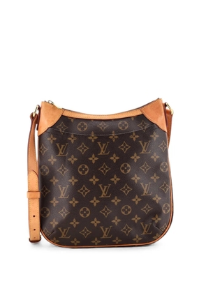 Louis Vuitton Pre-Owned Odeon Handbag Monogram Canvas MM crossbody bag - Brown
