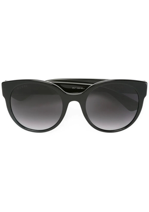 Gucci Eyewear cat eye wayfarer sunglasses - Black