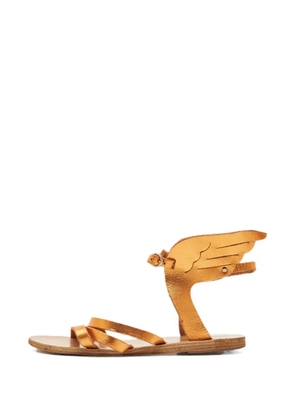 Ancient Greek Sandals wing-detail leather sandals - Gold