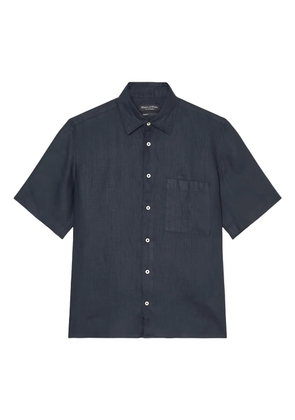 Marc O'Polo short-sleeve button-up shirt - Blue