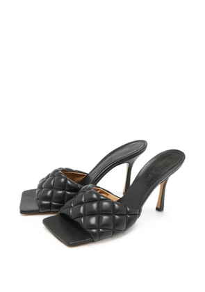 Bottega Veneta Pre-Owned Lido quilted sandals - Black