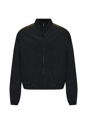 Moschino stand-up collar jacket - Black