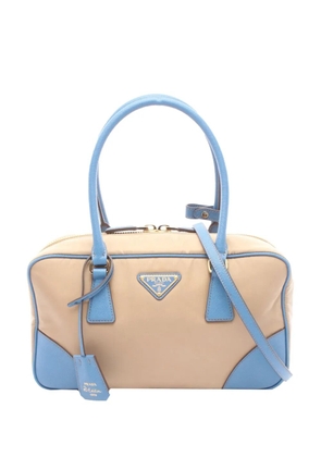 Prada Pre-Owned 2013-2026 Medium Re-Edition Saffiano 1978 Tote satchel - Neutrals
