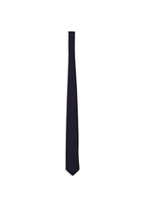 Brunello Cucinelli silk twill tie - Blue