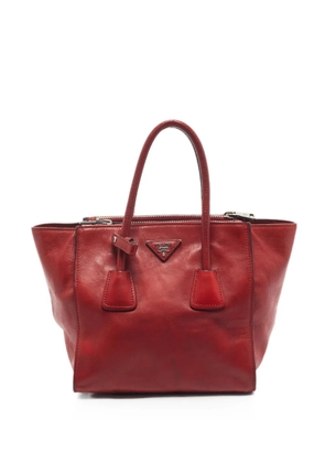 Prada Pre-Owned Twin Pocket leather tote bag - Red