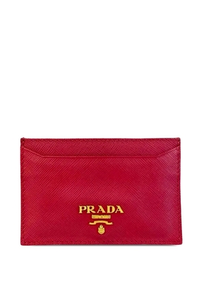 Prada Pre-Owned 2010-2026 Saffiano Case card holder - Pink