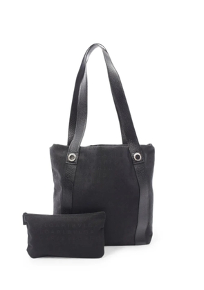 Bvlgari Pre-Owned 2010s Logomania tote bag - Black