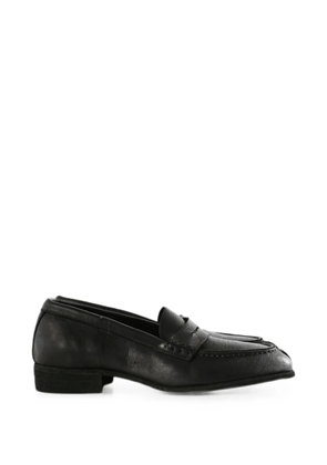 Guidi leather loafers - Black