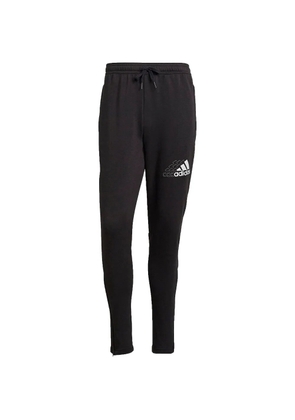 adidas logo-print track pants - Black