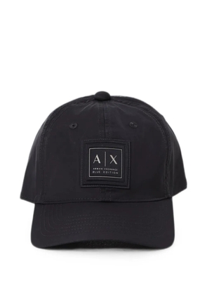 Emporio Armani logo-patch baseball cap - Blue