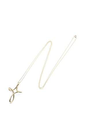 Tiffany & Co. Pre-Owned 2010s Open Cross necklace - Gold