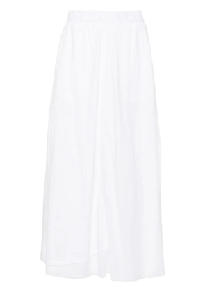 Kristensen Du Nord ruffled-detailing maxi skirt - White