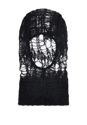 Rick Owens Skull balaclava - Black