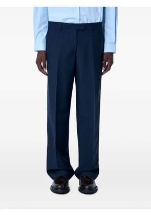 Miu Miu pressed-crease tailored trousers - Blue