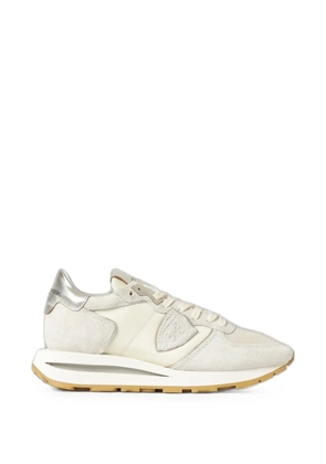 Philippe Model Paris Tropez Haute lace-up suede sneakers - Neutrals