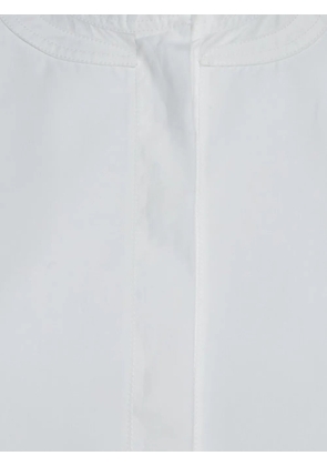 Celine Pre-Owned mandarin-collar long-sleeve shirt - White