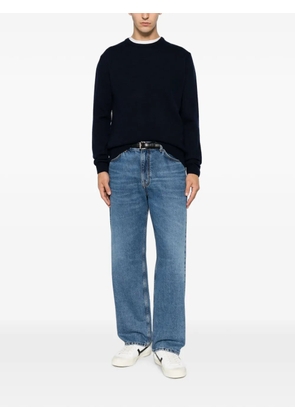 SERGIO MORETTI FIRENZE crew-neck sweater - Blue