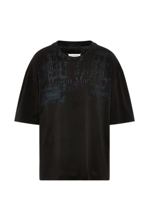 Maison Margiela logo-print oversized T-shirt - Black