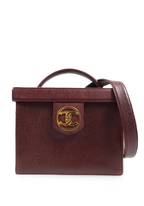 CHANEL Pre-Owned CC turn-lock tote bag - Red