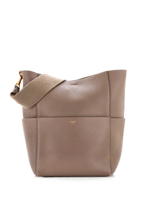 Celine Pre-Owned Sangle Seau Bag Calfskin Large shoulder bag - Brown