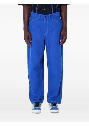 Vans contrast-topstitch wide-leg jeans - Blue