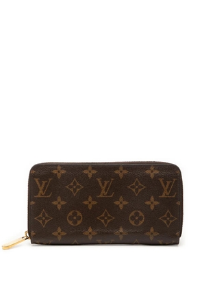 Louis Vuitton Pre-Owned 2020 Monogram Zippy Wallet long wallets - Brown