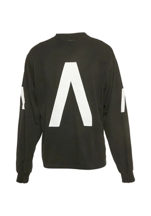 Balenciaga Pre-Owned Music Archive distressed T-shirt - Black