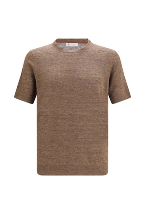 Brunello Cucinelli short-sleeve T-shirt - Brown