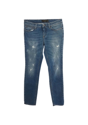 Dolce & Gabbana Pre-Owned distressed skinny jeans - Blue