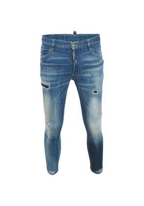 DSQUARED2 distressed slim-fit jeans - Blue