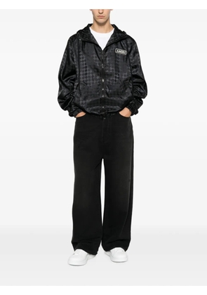AMIRI logo-pattern jacket - Black