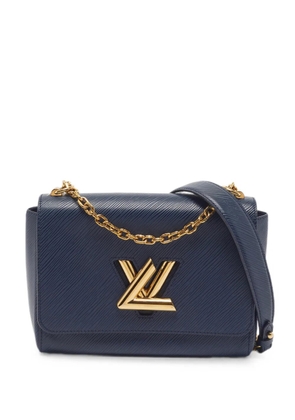 Louis Vuitton Pre-Owned Louis Vuitton Twist MM Navy Blue Epi Leather Bag