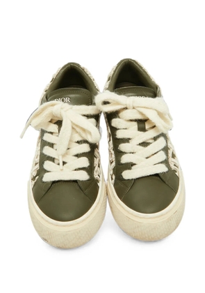 Christian Dior Pre-Owned B33 lace-up sneakers - Green