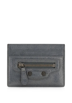 Balenciaga Le City leather card holder - Grey