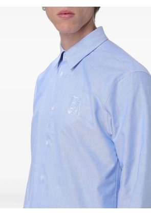 Emporio Armani Eagle Club cotton shirt - Blue