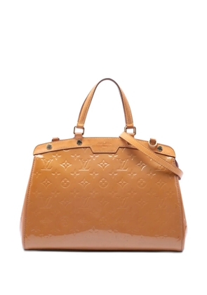 Louis Vuitton Pre-Owned 2013 Monogram Vernis Brea MM satchel - Brown
