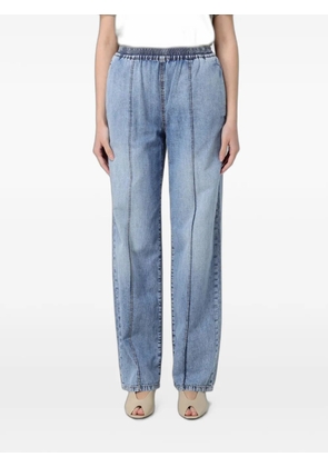 Fabiana Filippi straight-leg denim jeans - Blue