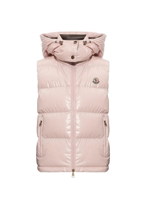 Moncler Niverolle hooded gilet - Pink